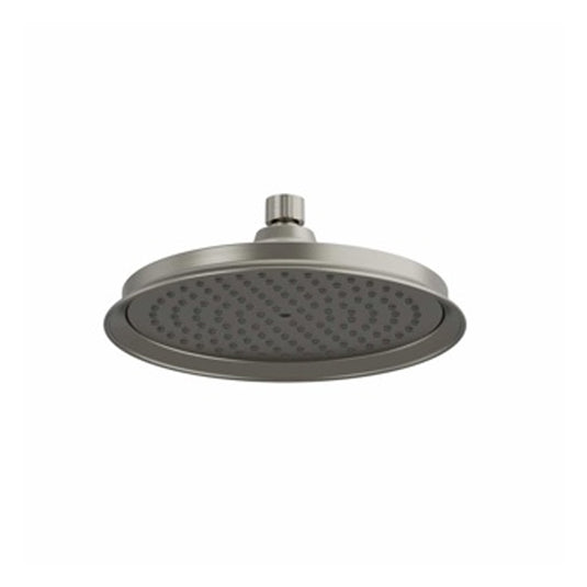 Burlington 9" Shower Rose & Straight Wall Mounted Arm Brushed Nickel | V11-V17-BNKL - Envy Bathrooms Ltd