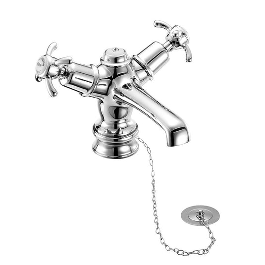 Burlington Anglesey Regent Basin Mixer Tap Chrome | ANR5 - Envy Bathrooms Ltd