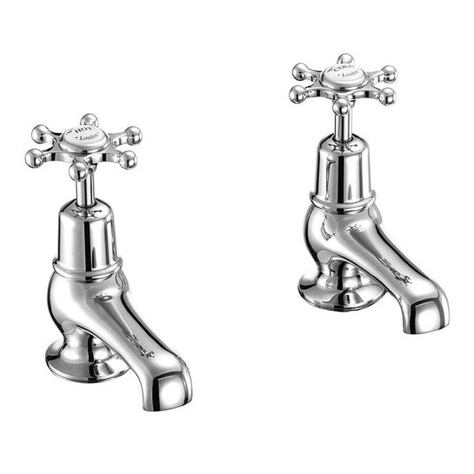 Burlington Birkenhead Basin Taps 3" Chrome | BI1 - Envy Bathrooms Ltd