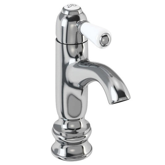 Burlington Chelsea Regent Curved Mono Basin Mixer Chrome | CHR21 - Envy Bathrooms Ltd