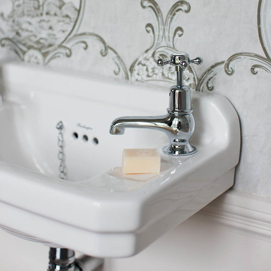 Burlington Claremont Basin Taps 3" Chrome | CL1 - Envy Bathrooms Ltd
