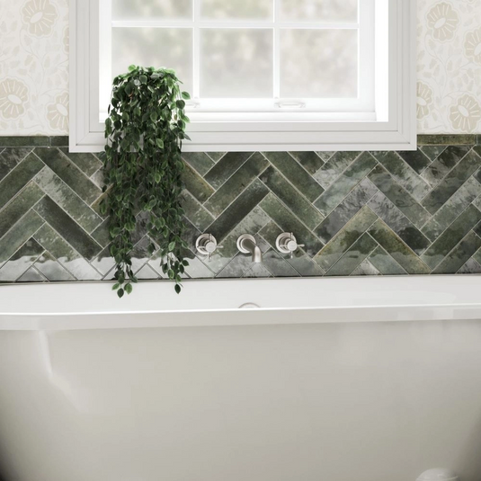 Burlington Guild 3TH Wall Mounted Bath Tap Brushed Nickel | GU330WNL - Envy Bathrooms Ltd