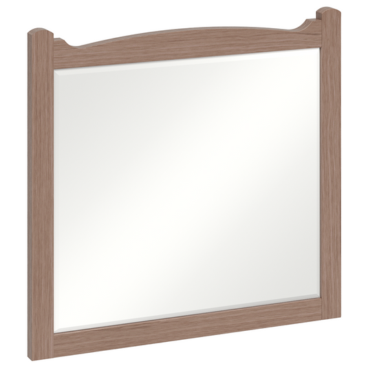 Burlington Guild 600mm Mirror Dark Oak | GU6057DOK - Envy Bathrooms Ltd
