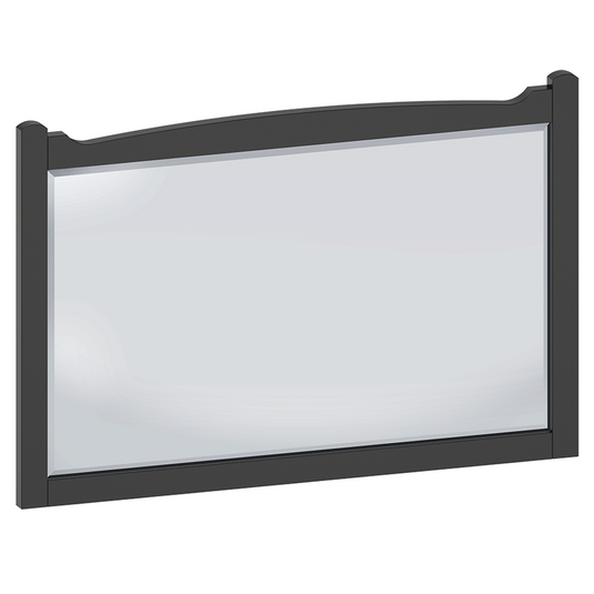 Burlington Guild 850mm Mirror Ashbee Grey | GU8557AG - Envy Bathrooms Ltd