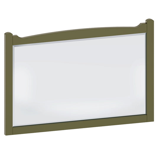 Burlington Guild 850mm Mirror - Carlyle Green | GU8557CG - Envy Bathrooms Ltd