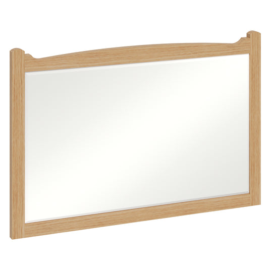 Burlington Guild 850mm Mirror Light Oak | GU8557LOK - Envy Bathrooms Ltd