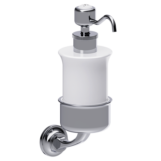 Burlington Guild Soap Dispenser Chrome | GU011C - Envy Bathrooms Ltd