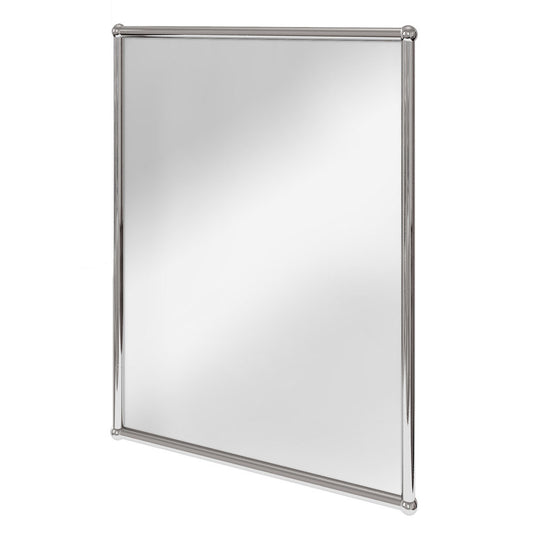 Burlington Rectangular Mirror with Chrome Frame Chrome | A11CHR - Envy Bathrooms Ltd