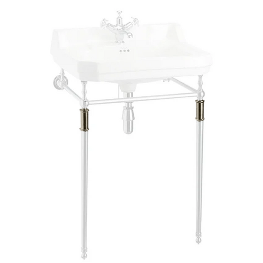 Burlington Regal Basin Stand Extension Kit Brushed Nickel | T62-BNKL - Envy Bathrooms Ltd
