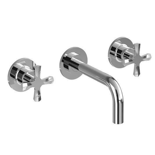 Burlington Riviera Art Deco Wall Mounted Basin Mixer Chrome | RS-CHR - Envy Bathrooms Ltd