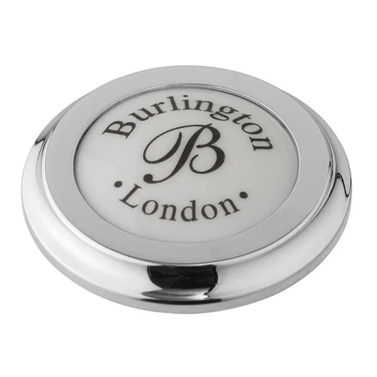 Burlington Tap Hole Stopper Chrome Plated Brass | A49CHR - Envy Bathrooms Ltd