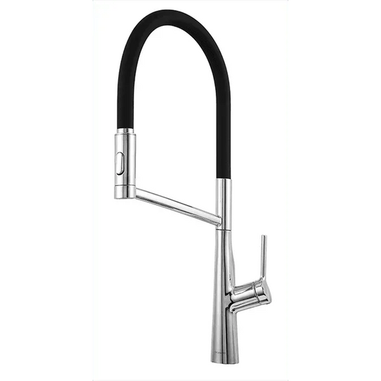 Clearwater Alasia Pro Single Lever Pull Out Kitchen Sink Mixer Tap - Chrome - ALA30CP - Envy Bathrooms Ltd