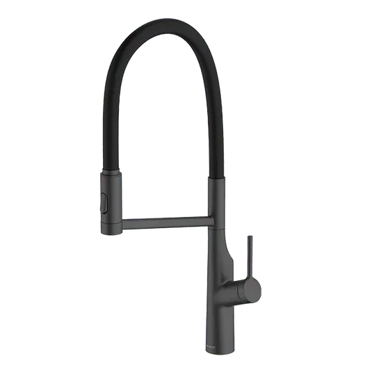 Clearwater Alasia Pro Single Lever Pull Out Kitchen Sink Mixer Tap - Matt Black - ALA30MB - Envy Bathrooms Ltd