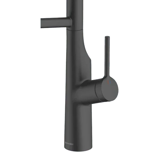 Clearwater Alasia Pro Single Lever Pull Out Kitchen Sink Mixer Tap - Matt Black - ALA30MB - Envy Bathrooms Ltd