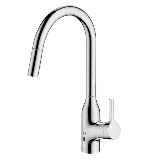 Clearwater Amelio Pull Out Sensor Kitchen Sink Mixer Tap - Chrome - AML10CP - Envy Bathrooms Ltd