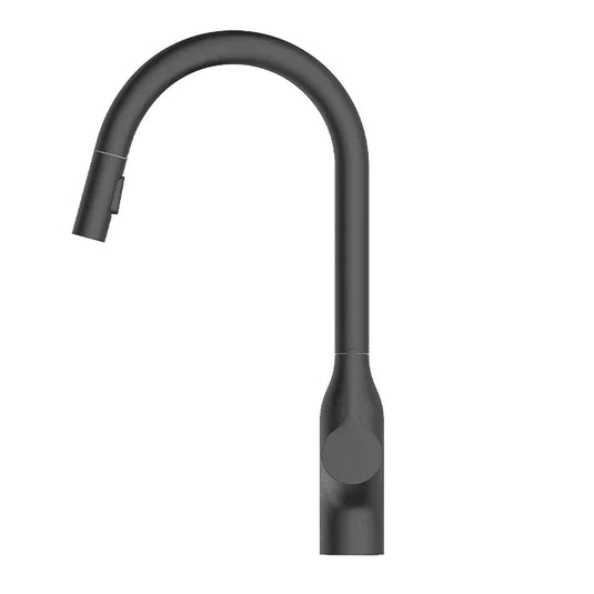Clearwater Amelio Pull Out Sensor Kitchen Sink Mixer Tap - Matt Black - AML10MB - Envy Bathrooms Ltd