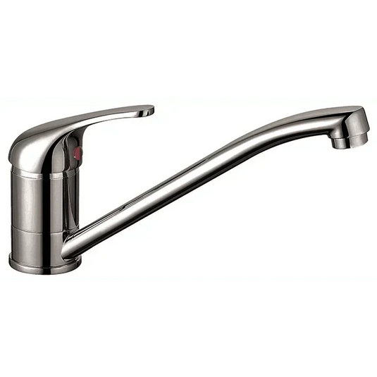 Clearwater Creta Breeam Single Lever Monobloc Kitchen Sink Mixer Tap - Brushed Nickel - 27113RBS - Envy Bathrooms Ltd