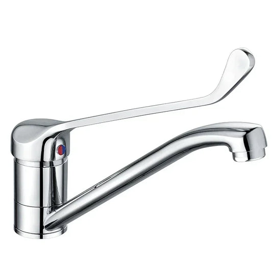 Clearwater Dorman Single Lever Monobloc Kitchen Sink Mixer Tap - Chrome - DORCP - Envy Bathrooms Ltd