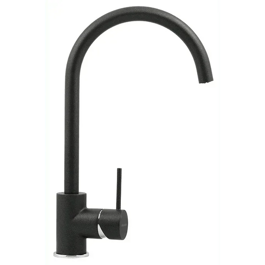 Clearwater Elara C Single Lever Monobloc Kitchen Sink Mixer Tap - Black Onyx - CW02590CPON - Envy Bathrooms Ltd