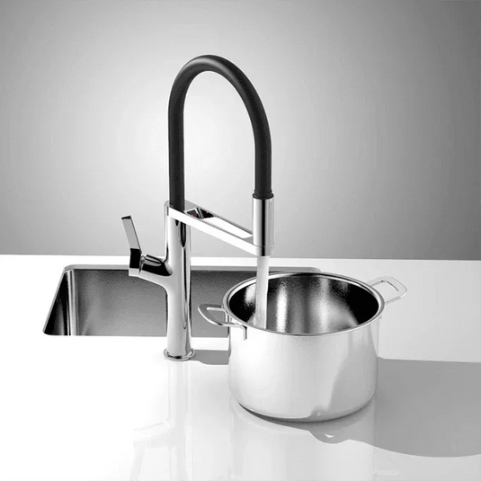 Clearwater Galex Pull Out Sensor Kitchen Sink Mixer Tap - Chrome - GAL10CP - Envy Bathrooms Ltd