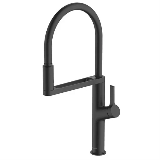 Clearwater Galex Pull Out Sensor Kitchen Sink Mixer Tap - Matt Black - GAL10MB - Envy Bathrooms Ltd
