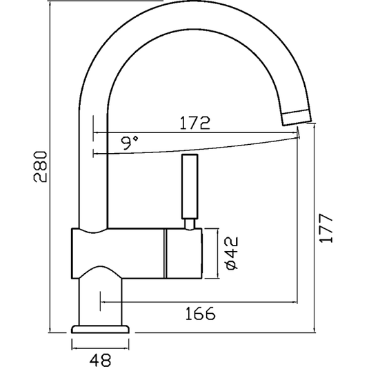 Clearwater Hotshot 2 Boiling Hot Water Kitchen Mixer Tap - Brushed Nickel - HOT2BN - Envy Bathrooms Ltd