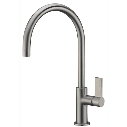 Clearwater Jovian C Single Lever Monobloc Kitchen Sink Mixer Tap - Brushed Nickel - JO4BN - Envy Bathrooms Ltd