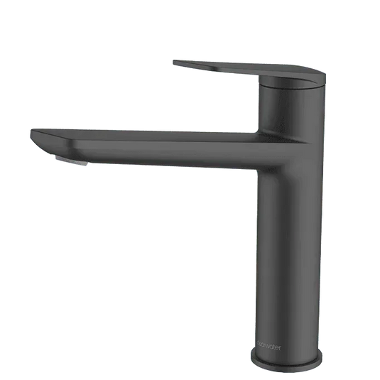 Clearwater Levant Single Lever Monobloc Kitchen Sink Mixer Tap - Matt Black - LEV10MB - Envy Bathrooms Ltd