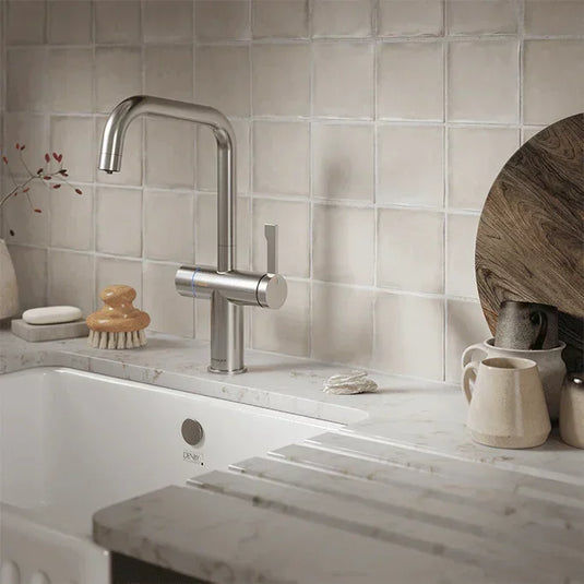 Clearwater Magus 4 4 in 1 U Spout Boiling Hot Water Kitchen Mixer Tap - Brushed Nickel - MAE4BN - Envy Bathrooms Ltd