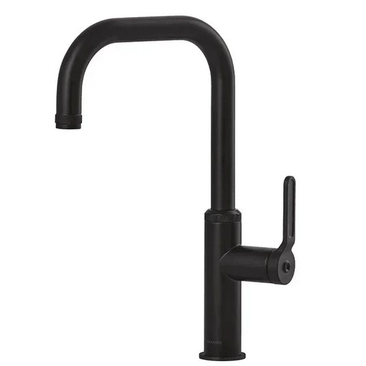 Clearwater Pioneer U Single Lever Monobloc Kitchen Sink Mixer Tap - Matt Black - PIL20MB - Envy Bathrooms Ltd
