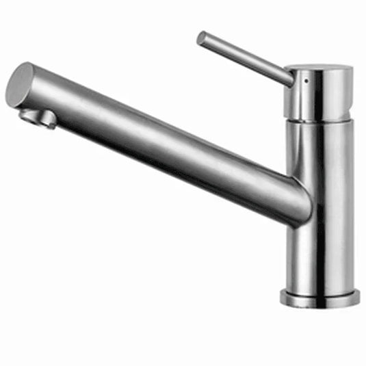 Clearwater Sirius Single Lever Monobloc Kitchen Sink Mixer Tap - Polished Stainless Steel - SI2SS - Envy Bathrooms Ltd