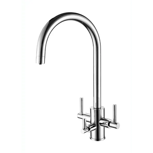 Clearwater Stella Tri Spar C Filtered Water Kitchen Sink Mixer Tap - Chrome - ST2CP - Envy Bathrooms Ltd