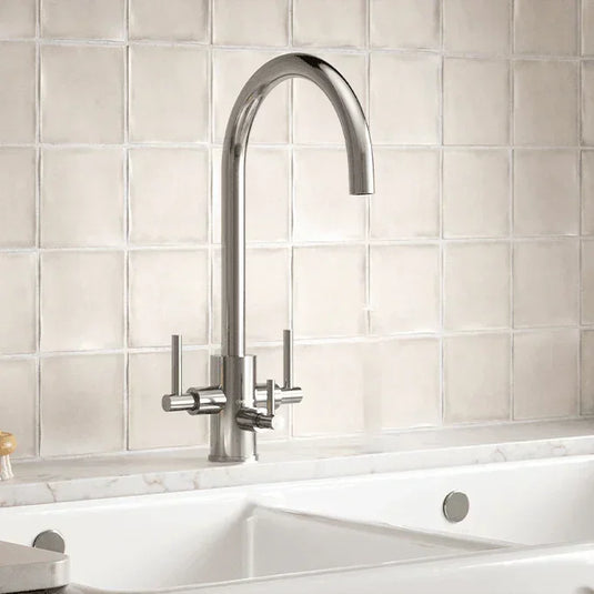 Clearwater Stella Tri Spar C Filtered Water Kitchen Sink Mixer Tap - Chrome - ST2CP - Envy Bathrooms Ltd