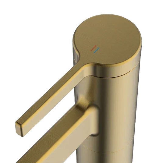 Clearwater Taku Single Lever Monobloc Kitchen Sink Mixer Tap - Brushed Brass - TAK10BB - Envy Bathrooms Ltd