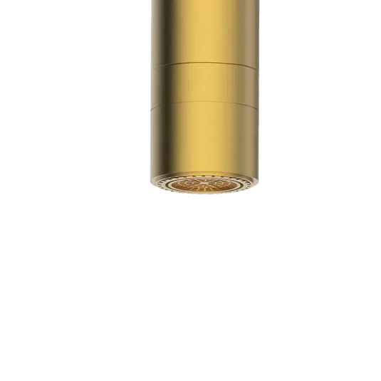 Clearwater Topaz U Dual Lever Twist & Spray Monobloc Kitchen Sink Mixer Tap - Brushed Brass - TOP10BB - Envy Bathrooms Ltd