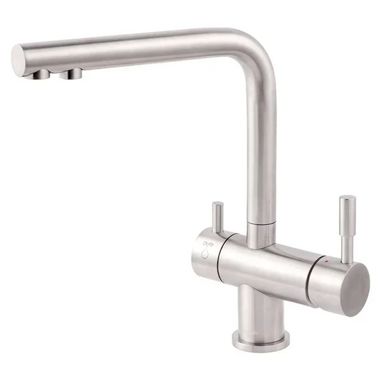 Clearwater Zuben Filtered Water Kitchen Sink Mixer Tap - Polished Stainless Steel - ZU2SS - Envy Bathrooms Ltd