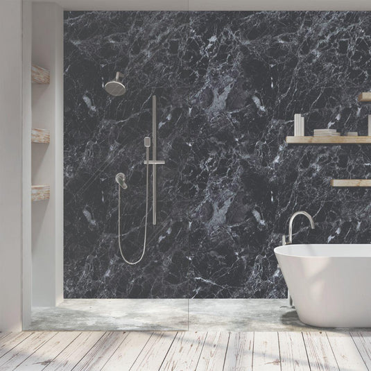 DuraPanel 1200 Recess Kit in Black Marble - Envy Bathrooms Ltd
