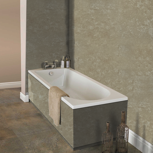 DuraPanel 3000 PVC Panel 2400 x 1000 Beige Concrete Matt - 53.117 - Envy Bathrooms Ltd