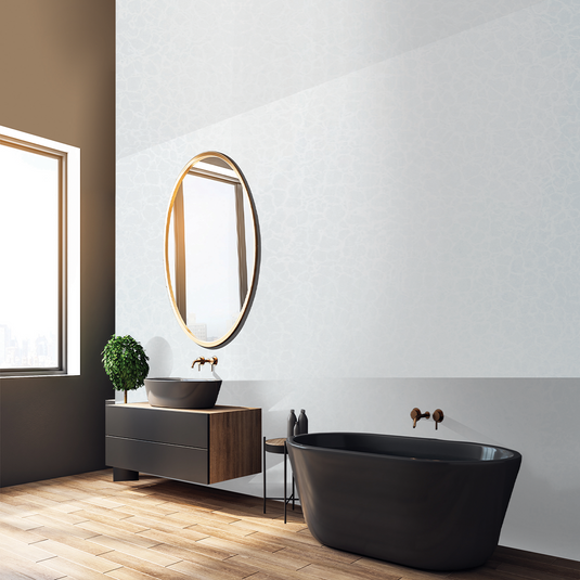 DuraPanel 5000 Classic Duralock T&G 2420 x 585 Frost White Gloss | 9.203600 - Envy Bathrooms Ltd