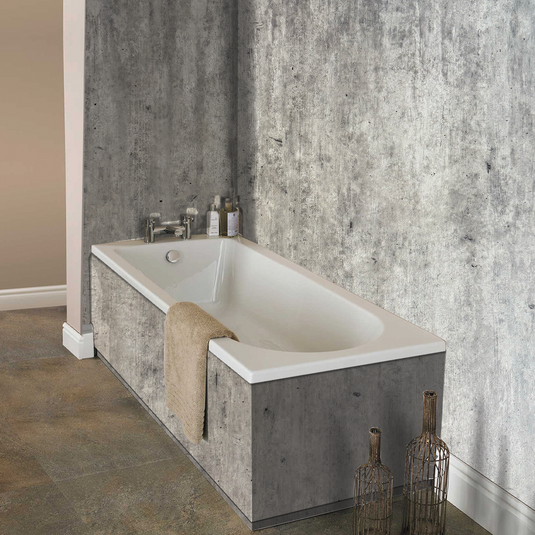 DuraPanel 5000 Natural Duralock T&G 2420 x 585 Gunmetal Shimmer Textured | 9.238600 - Envy Bathrooms Ltd