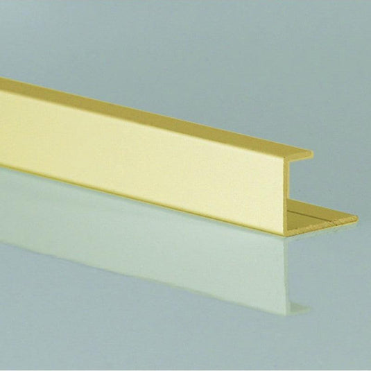 DuraPanel Brushed Brass End Cap - Envy Bathrooms Ltd