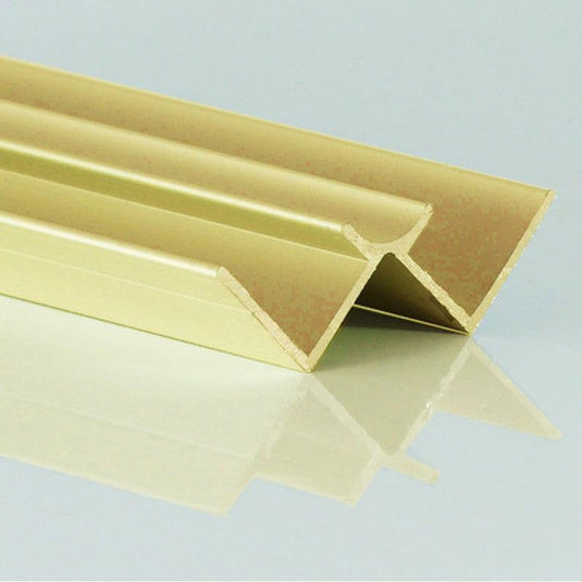 DuraPanel Brushed Brass Internal Corner - Envy Bathrooms Ltd
