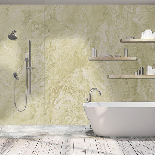 DuraPanel Large Recess Kit in Travertine Gloss - Envy Bathrooms Ltd