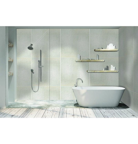 DuraPanel Urban Marble Tile Effect - Tongue & Groove - 2400 x 600 - Envy Bathrooms Ltd