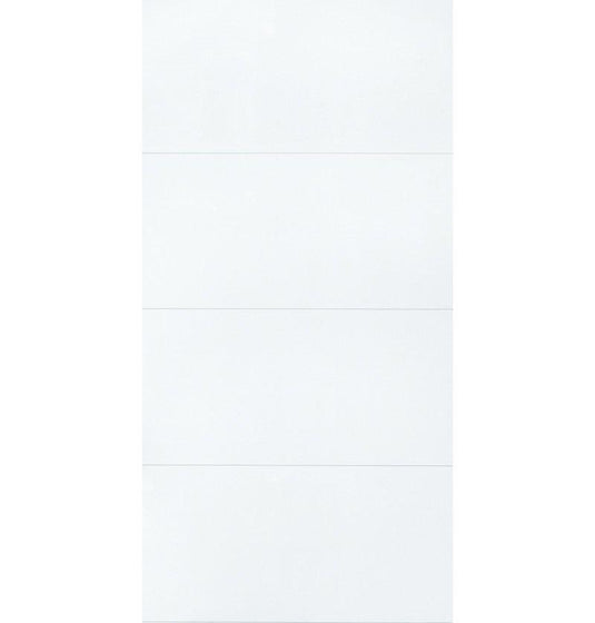 DuraPanel White Silk Gloss Tile Effect - Tongue & Groove - 2400 x 600 - Envy Bathrooms Ltd