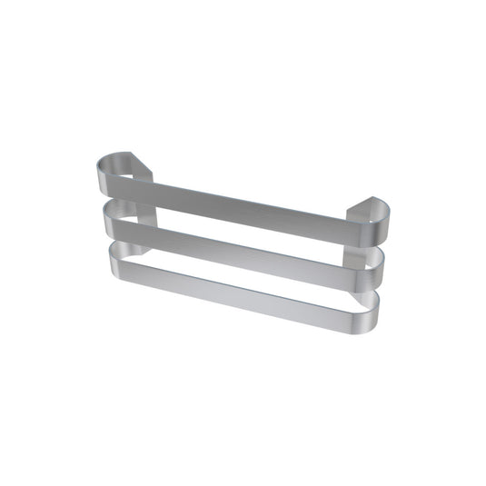 Eastbrook 375mm Curved Triple Towel Hanger Brushed Stainless Steel | 101.0052