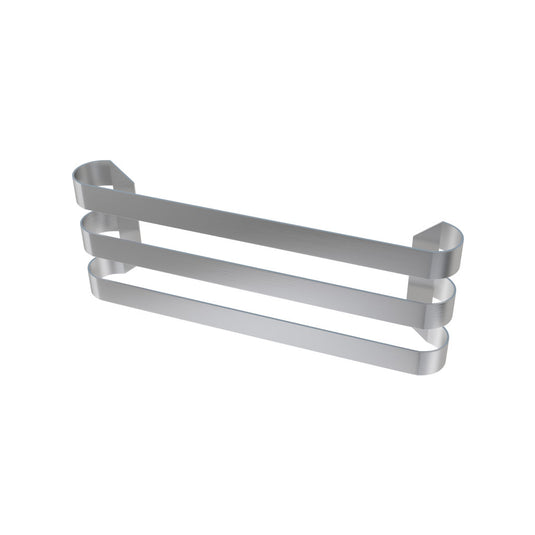 Eastbrook 470mm Curved Triple Towel Hanger Brushed Stainless Steel | 101.0053