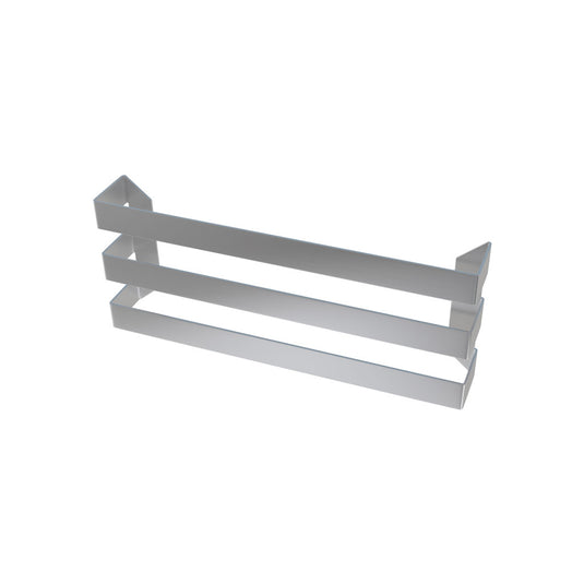 Eastbrook 470mm Flat Triple Towel Hanger Brushed Stainless Steel | 101.0050