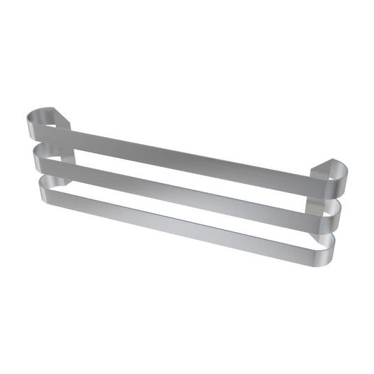 Eastbrook 565mm Curved Triple Towel Hanger Brushed Stainless Steel | 101.0066