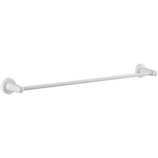Eastbrook 600mm Round Magnetic Towel Hanger Gloss White | 101.0071